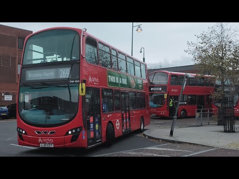 *Loud Voith + KICKDOWN* Arriva London DB300/Gemini2 | Route 269 | DW454 (LJ61CEY)