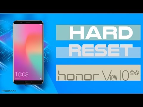Hard Reset Huawei Honor View 10  Honor V10 |  Factory Reset