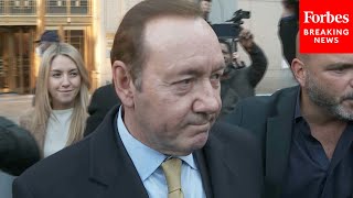 JUST IN: Kevin Spacey, Found Not Liable In Sexual Assault Lawsuit From Anthony Rapp, Leaves Court