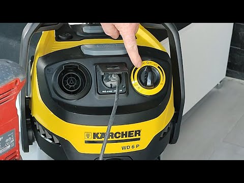 Dulkių siurblys Karcher WD 6 P S V-30/6/22/T, 1.628-360.0 video