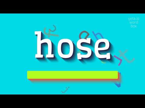 HOW TO SAY HOSE? #hose