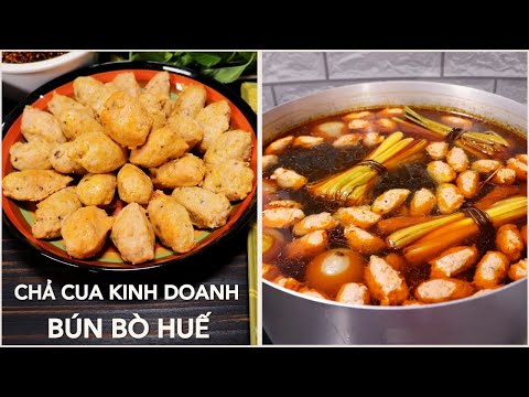 Chả Cua (Sausage Thịt Cua) cho Bún Bò Huế