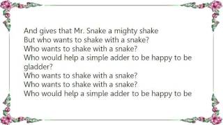 Kevin Ayers - Ballad of Mr Snake Lyrics