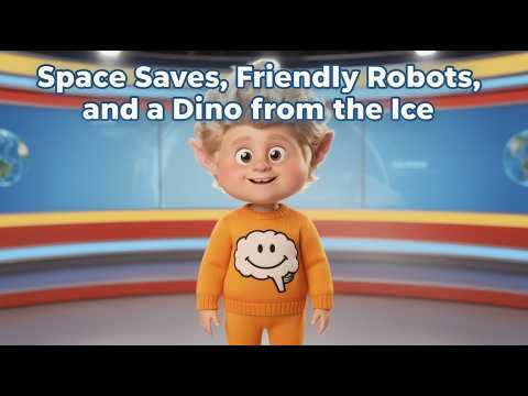 Space Saves, Friendly Robots, and a Dino from the Ice
