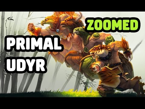 PRIMAL UDYR SKIN ZOOMED SPOTLIGHT - LEAGUE OF LEGENDS
