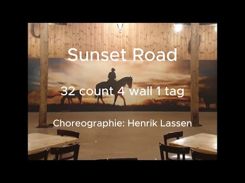 SUNSET ROAD / LINE DANCE / STEPS (TUTORIAL)