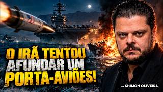 O IRÃ TENTOU AFUNDAR o NOVO SUPER PORTA AVIÕES NUCLEAR dos EUA em ORMUZ e ENTÃO ISTO ACONTECEU!