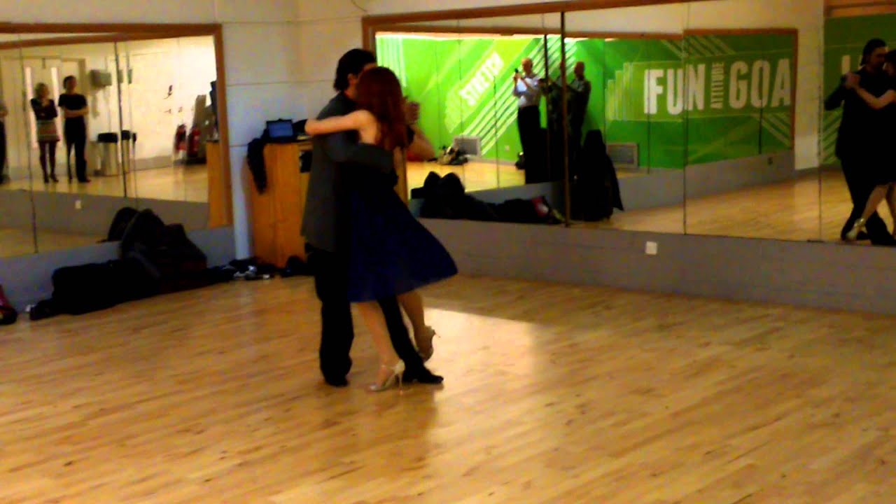 Alexandra Wood and Guillermo Torrens dance Pugliese