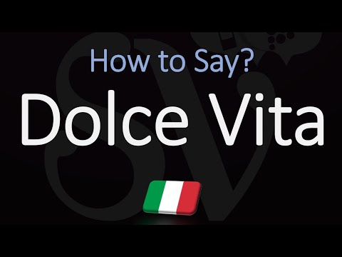 How to Pronounce Dolce Vita? (CORRECTLY) | Italian Pronunciation