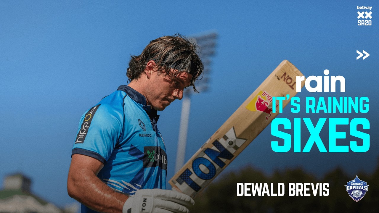 It's Raining Sixes: Dewald Brevis (Pretoria Capitals) | Season 4 Top 5