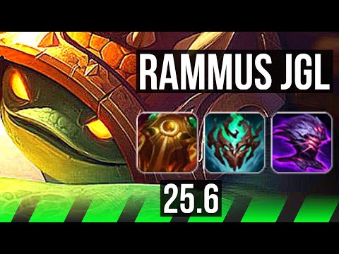 RAMMUS vs EKKO (JGL) | Rank 4 Rammus | EUNE Challenger | 25.6