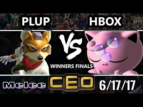CEO 2017 Smash Melee - Liquid’Hungrybox (Jigglypuff) vs PG | Plup (Fox) Melee WF
