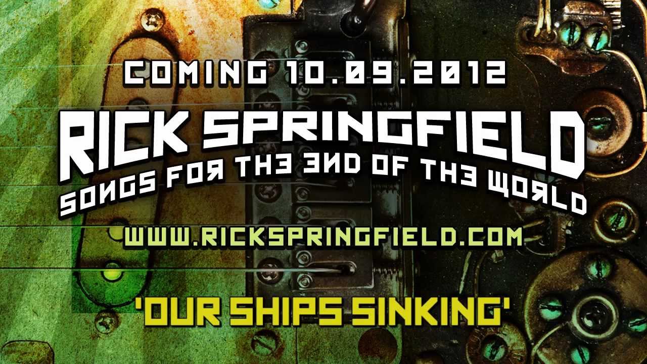Rick Springfield - Songs for the End of the World - Album Preview - YouTube