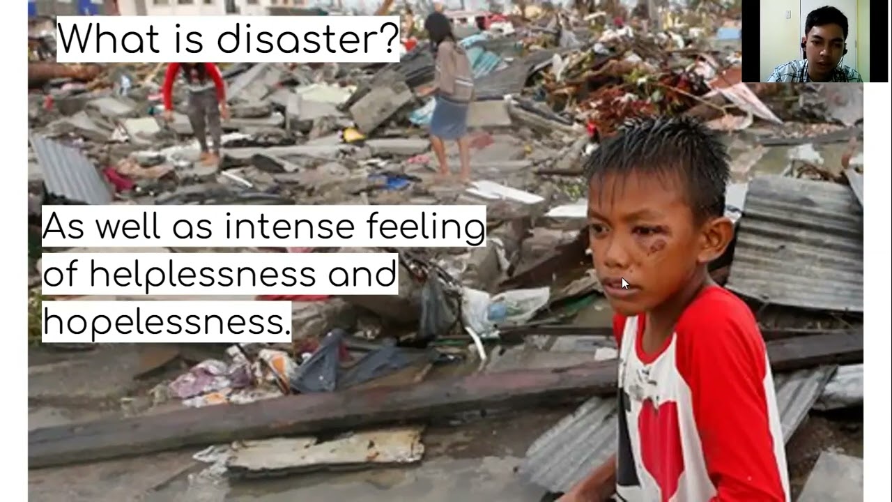 Lesson 1: Basic Concept of Disaster and Disaster Risk