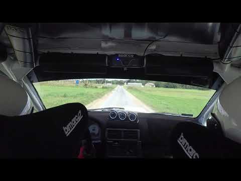 Rajd Rzeczyca OS1 Piotr Cichoń/Przemysław Baryła Subaru Impreza GT+