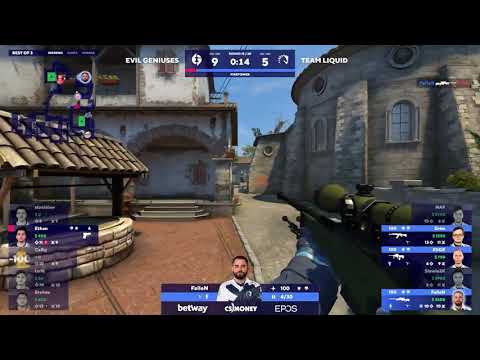 Fallen AWP Ace against EG(Liquid fallen is so good)