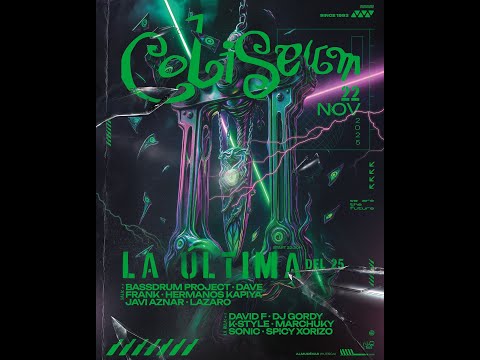 COLISEUM Live! La Ultima del 25 (22-11-2025) Dj Gordy