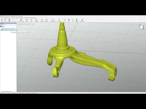 Scan To CAD Tutorial | Hybrid reverse engineering with QUICKSURFACE