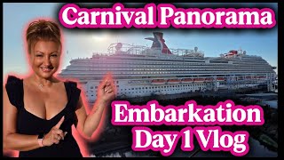 Carnival Panorama Embarkation Day 1 | From Queen Mary to Sailaway! 🚢