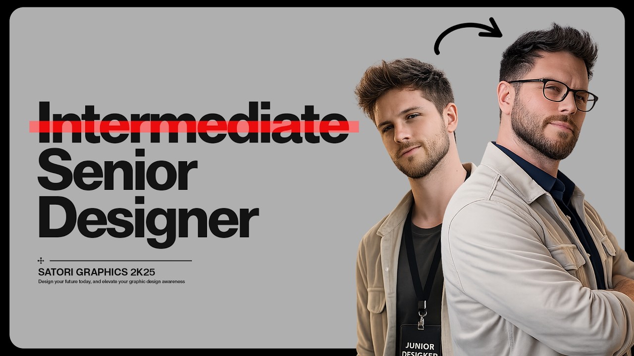 5 Things Senior Designers Do That You Don't! (The BIG Experience Gap)