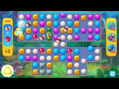 Fishdom 6945 Level - 15 moves - NO BooSTERS