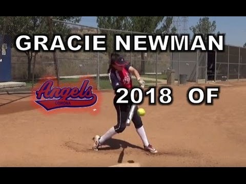 Gracie Newman 2018 Outfield Softball Recruit/Skills Video