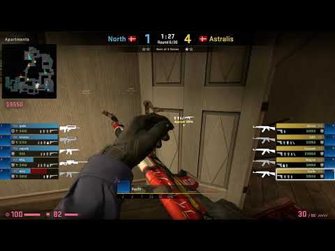 CS:GO POV Demo Astralis Xyp9x (24/11) vs North (de_inferno)
