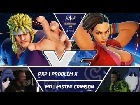 SFV: PxP Problem X vs MD Mister Crimson - Capcom Cup 2016 Day 1 Top 32 - CPT2016