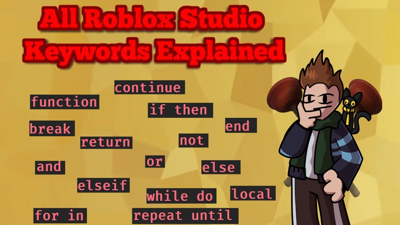 All Roblox/Lua Keywords Explained in Depth