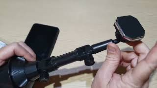 Access4us Soporte magnético para coche, Magnético muy debil, descripción diferente en la caja