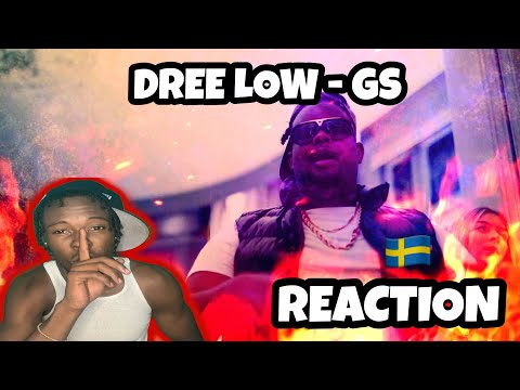 AMERICAN REACTS TO SWEDISH DRILL RAP! DREE LOW - GS [INOFFICIELL MUSIKVIDEO]