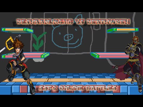 SSF2 Online Match #74 - Deshaanlng316 (Sora) Vs. Deathwreh  (Ganondorf) *2*