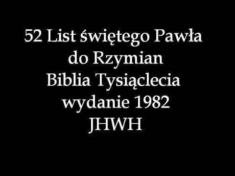 52 List do Rzymian