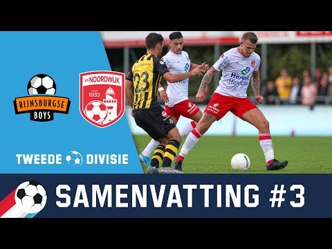 Samenvatting Rijnsburgse Boys-VV Noordwijk 7-september-2019 | Tweede Divisie