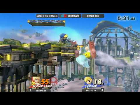 Smash of the Titans #46 - Winner Ro16: 8BIT|Nabster (Rosalina & Luma) vs BaSK|3xA (Toon Link)