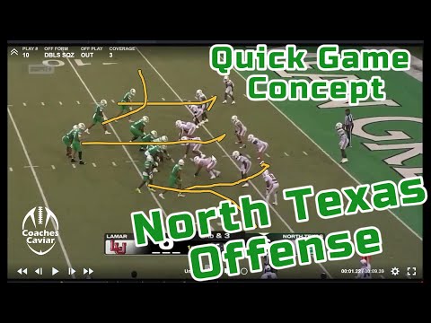 Quick Game Concept from North Texas and Eric Morris