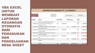 Download lagu MEMBUAT LAPORAN KEUANGAN OTOMATIS DENGAN VBA EXCEL mp3