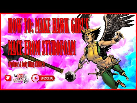 HOW TO: MAKE HAWK GIRL'S MACE (primer and body filling video 3)