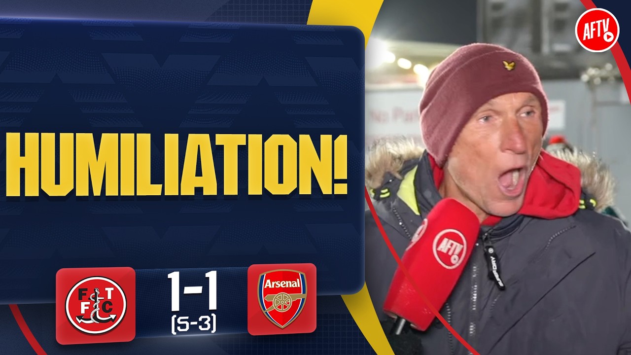 A HUMILIATION (Lee Judges) | Fleetwood 1-1 (5-3) Arsenal