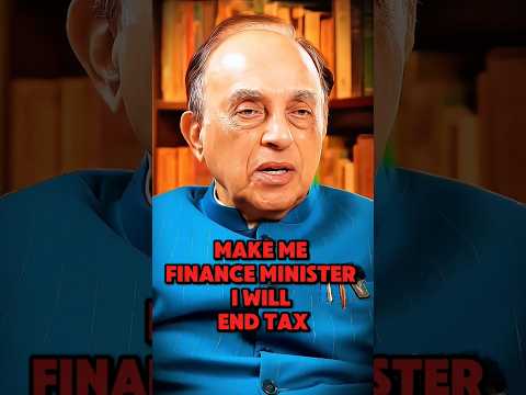 Thumbnail for FT.SIR Subramanian Swamy ON INCOME TAX"MAKE ME FINANCE MINISTER"#podscast#politics #shorts#ytshorts by Subramanian Swamy