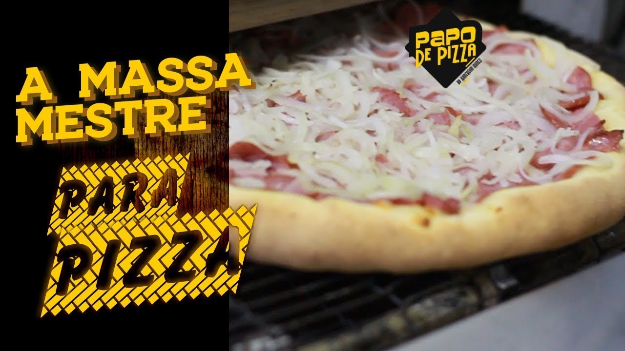 Receita Massa de Pizza Profissional | Melhor Massa de Pizza