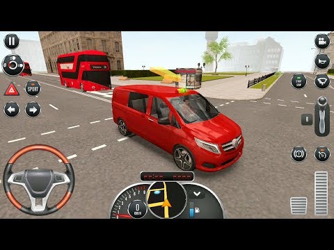 Taxi Sim 2016 - #30 Mercedes Benz Taxi Driving in London | Simulator Games - Android iOS GamePlay HD