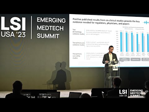 Cody Simmons Presents DermaSensor at LSI USA '23
