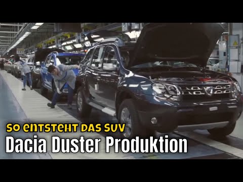 Dacia Duster production: This is how the popular budget SUV is made in Romania!