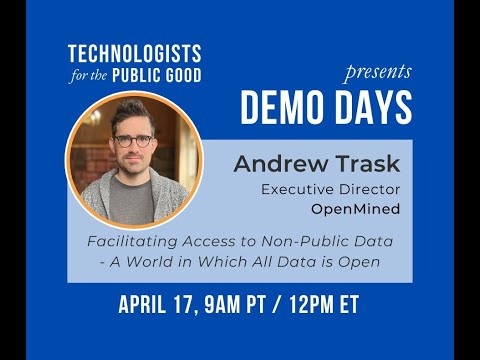 TPG Demo Day - Facilitating Access to Non-Public Data