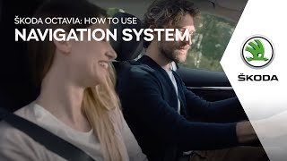 OCTAVIA: How to use Navigation system Trailer