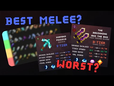 EVERY Melee Weapon in Minecraft Dungons!