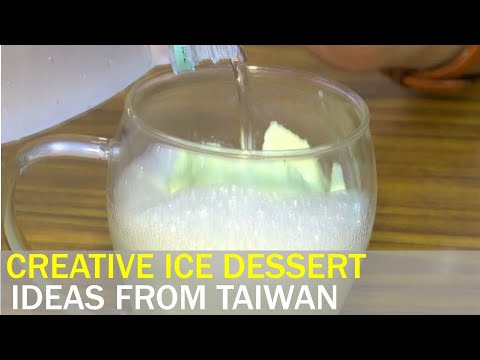 Creative ice dessert ideas from Taiwan | Taiwan News | RTI