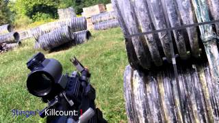 preview picture of video 'GSAT at Futureball: Airsoft Gameplay on Pipes - September 9, 2012'