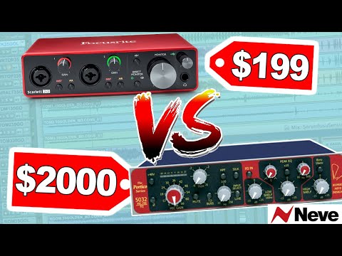 Which sounds better? SCARLETT 2i2 VS NEVE 5032